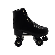 Cosmic Skates Archie-15 Black Quad Roller Skates Womens 8 Mens 7 EUR 39