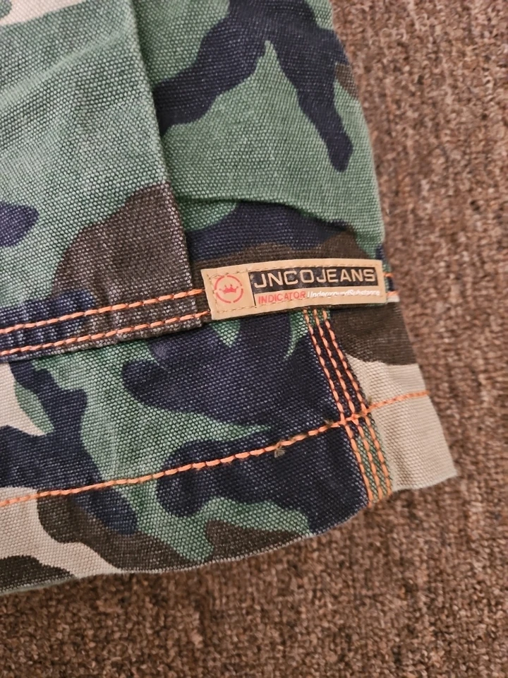 JNCO Indicator Camo Cargo Shorts NWT Mens 42W - Image 4 of 4