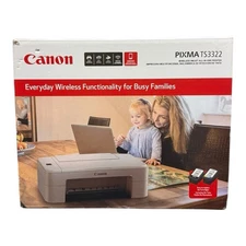 Canon PIXMA TS3322 Wireless Inkjet All-In-One Printer NEW Sealed
