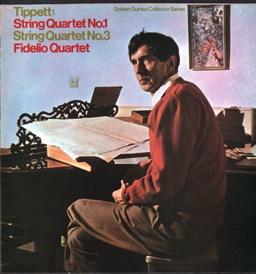 GSGC14079 Fidelio Quartet Tippett - String Quartet No.1 / String Quartet No.3 LP
