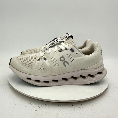 On Cloudsurfer Swiss Engineering Women Size 10 3WD10440664 White Frost Shoes