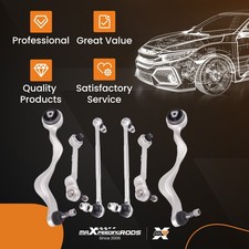 Front Suspension Wishbone Control Arms & Drop Link Kit for BMW E90 E91 E92 E93