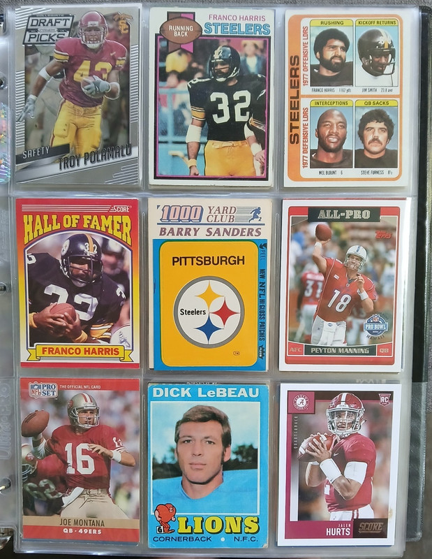 Topps Pittsburgh Steelers 90-Card Lot Vintage 1978 Rookie Hall of Fame