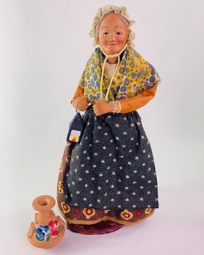 Figuras de muñecas de arte popular de terracota francesa Claude Carbonel Santons de Provence - Imagen 3 de 23