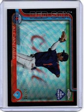 2025 Topps Pro Debut - Chrome Marvin Alcantara Black Wave Refractor 1/10