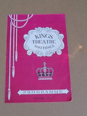 Lonnie Donegan & His Skiffle Group 1957 Kings Theatre, Southsea Programm