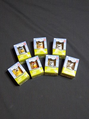 Bluey & Friends Figures come In Box. Set Of 7 Friends