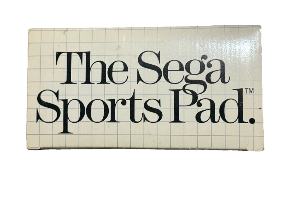 Controlador de almohadilla deportiva SEGA modelo vintage (1986) - probado y funcionando Foto 2 de 4
