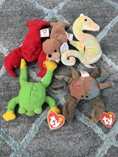Pre-Owned McDonald's TY Teenie Beanie Babies Sea Creatures 5