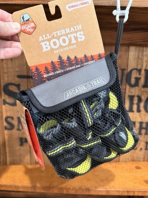 Arcadia Trail All-Terrain Boots Includes 4 Dog Boots & Carry Bag Size Xsm/sm