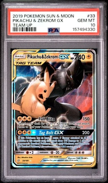 Pikachu & Zekrom GX Pokémon TCG Cards for sale | eBay