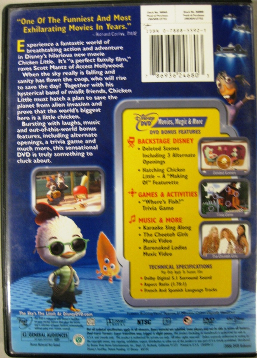 chickenlittleシュリンク付 ディズニー 未開封BOX2個セット o'o'o . Disney . CHICKEN LITTLE . . with Insert . Funniest