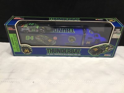1995 Thunderbat 1/64 scale #94 BILL ELLIOTT Racing transporter w/Car NIB  (JF54)