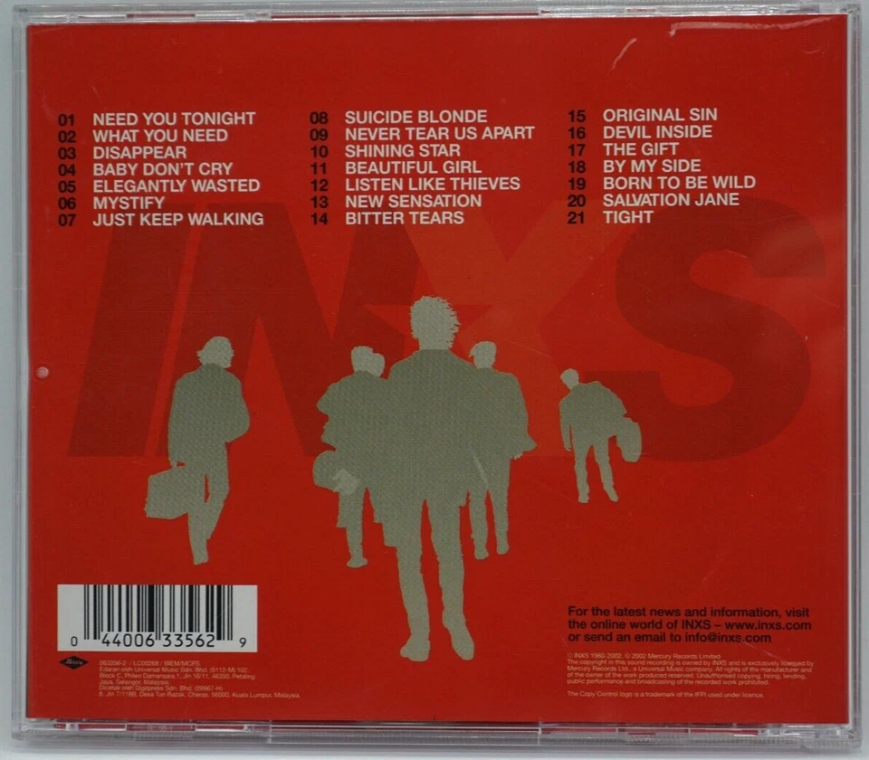 INXS : Definitive (Best Of) CD Album - Image 2 of 3