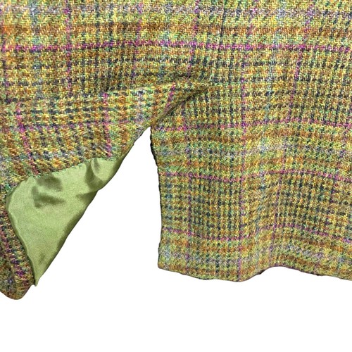 Vintage Orvis Womens Size 8 Tweed Knot Button Blazer Academia Made in the USA - Picture 7 of 11
