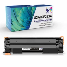 1PK Premium Black CF283A 83A Compatible Toner for HP LaserJet M127fn M125nw HY