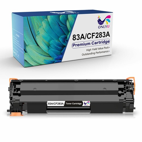 2 cartuchos de tóner negros 83A CF283A para impresora multifunción HP LaserJet Pro M201dw M225dw M125nw - Imagen 2 de 6