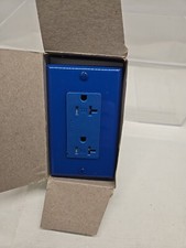 Leviton Decora 20 Amp Commer Grade Tamper Resistant Self Grounding Duplex B5