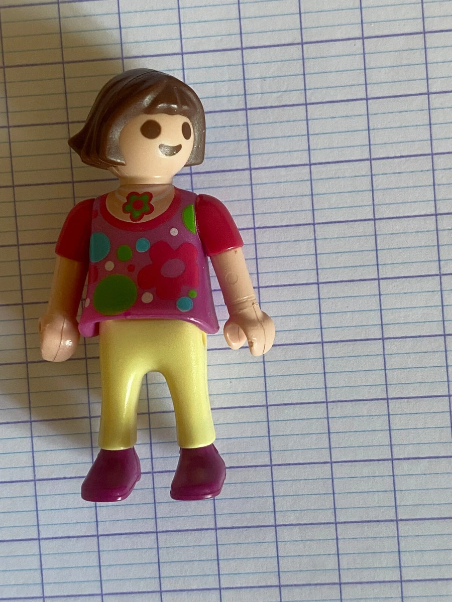 PLAYMOBIL PERSONNAGE PETITE FILLE GIRL CHATAIN