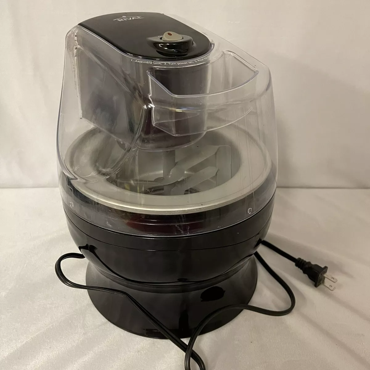 RIVAL MODEL GC9155 GEL CANISTER 1 1 2 QT ELECTRIC ICE CREAM