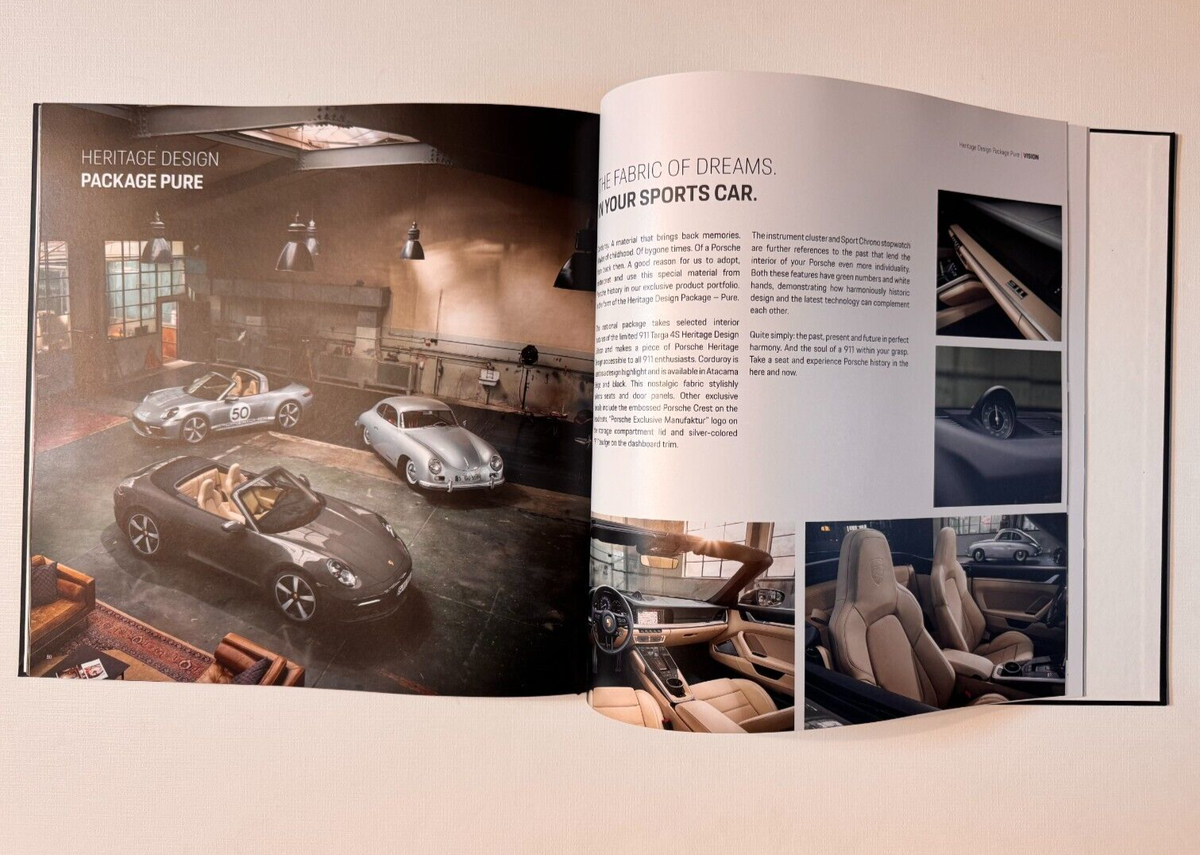 PORSCHE EXCLUSIVE MANUFACTURE HARDCOVER BOOK / 911 COFFEE TABLE