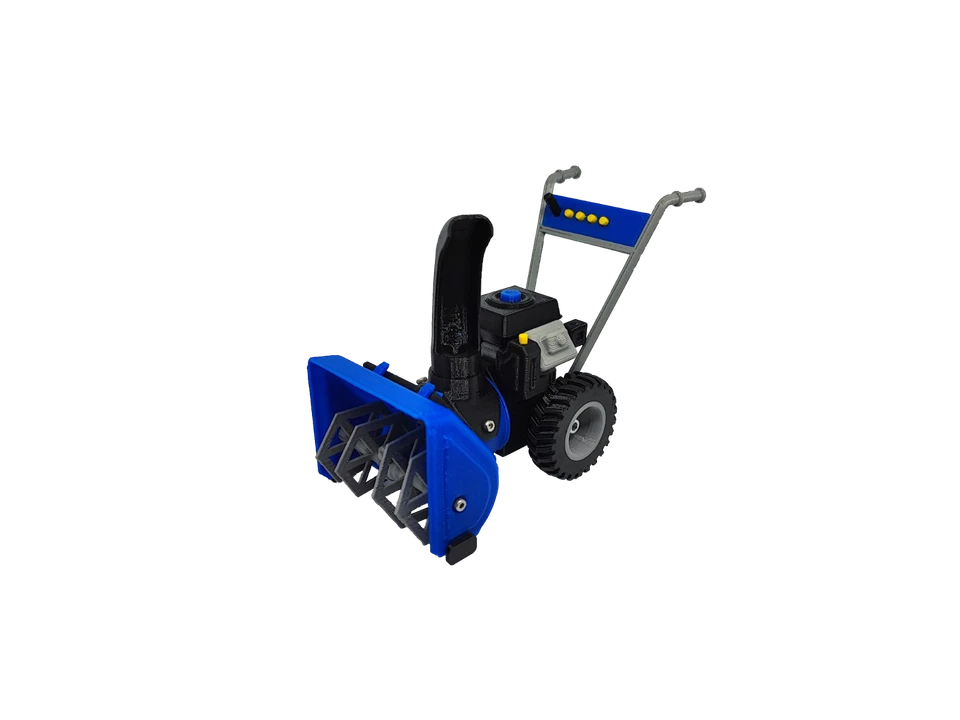 PrintFully3D 1/10 Scale Snow Blower 3D Printed Crawler Accessories Trial - Image 2 of 4