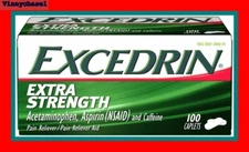 Excedrin Extra Strength Pain Reliever-Acetaminophen/Aspirin-New