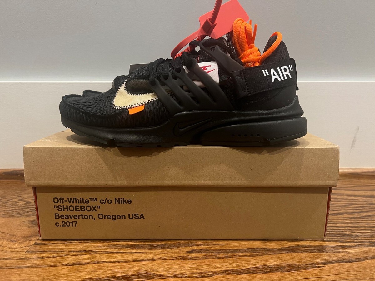 nike presto black size 8