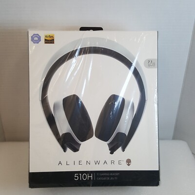 NEW FACTORY SEALED!! Alienware AW510H 510H Wired 7.1 Gaming Headset USB