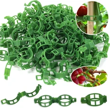 300 Pcs Plant Clips for Climbing PlantsTomato Plant Clips, Plant Support Clips f