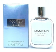Kenneth Cole Mankind Legacy for Men 3.4 oz EDT Spray NIB AUTHENTIC