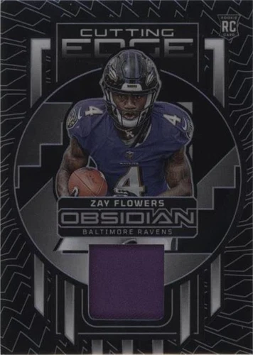 2023 Panini Obsidian Zay Flowers #CEM-ZFL