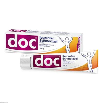 DOC IBUPROFEN Schmerzgel 5% 200 G PZN 18017171