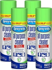 Sprayway All Purpose Cleaner Foaming Action 15 oz , 6 Pack