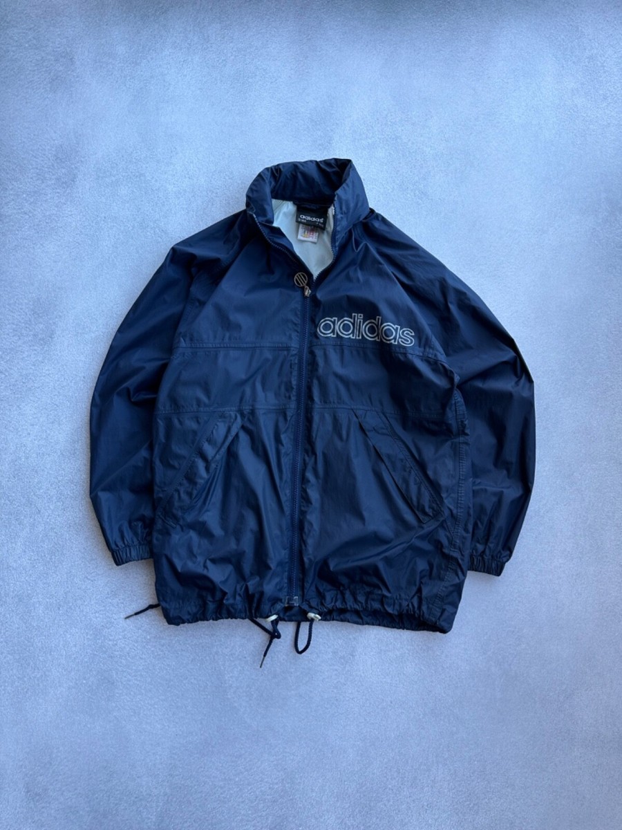 VTG Adidas Nylon 90s Big Logo Jacket | eBay