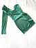Green shimmery glitter one shoulder cut out dress Party Cocktail Size Small
