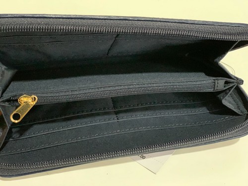 NEW! TOMMY HILFIGER BLUE RED WHITE SIGNATURE LOGO ZIP AROUND CLUTCH WALLET $68 - Picture 4 of 5