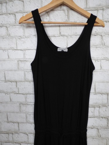 $118 Michael Stars Black Theo Tank Cropped Drawstring Jumpsuit M NEW M525 - 第 4/12 張圖片