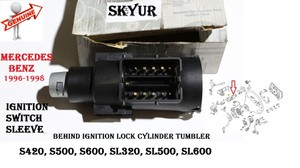 New Genuine Mercedes Benz Lock Cylinder W Key Oe 2027602677 Ebay