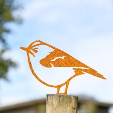 Steel Goldcrest Fence Topper in Rustic