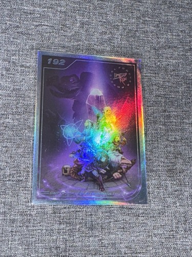 Liste des 1396 cartes Limited Run Cards