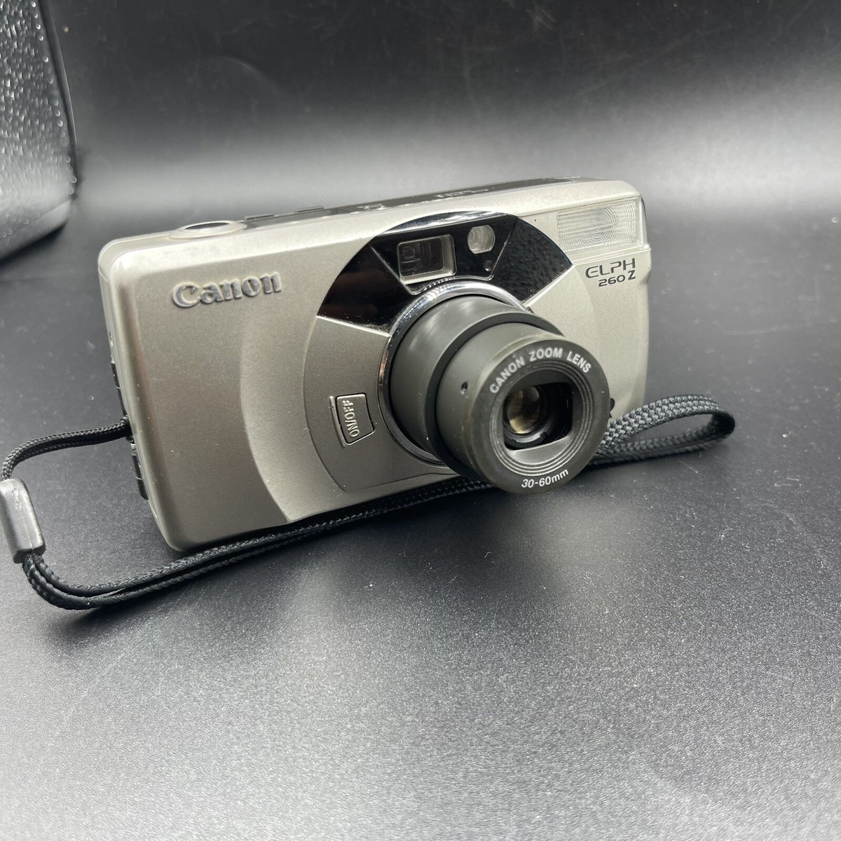 Canon ELPH 260Z Point Shoot Film Camera 30-60mm APS Works