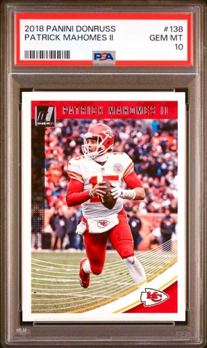Patrick Mahomes RARE ROOKIE RC PANINI INVESTMENT CARD SSP ROY GEM MINT PSA 10