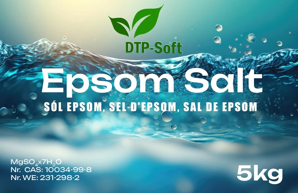 5kg Sale di Epsom | Solfato di Magnesio | Qualità Alimentare | Secchio 5kg - Immagine 3 di 4