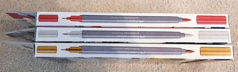 NEW ~ Faber-Castell ~ Lot of 3 ~ 6 pack of Goldfaber Aqua Dual Markers Sets #2 - Image 3 of 3