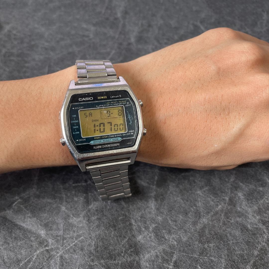 CASIO カシオ H101 Marlin デジタル時計 ADD This To Your Collection! Vintage 1980 CASIO Marlin - YouTube