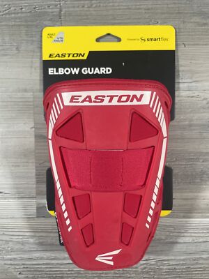 Easton Baseball Softball Elbow Guard Smartflex Batter Protection Red Adult L/XL
