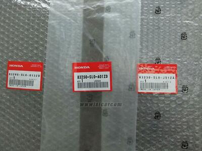 HONDA RHD NSX NSX-R NA1 NA2 SUN VISOR SET OF X3 PLATINUM WHITE