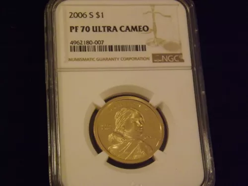 2006-S   $1  Sacagawea          NGC PF 70 Ultra Cameo