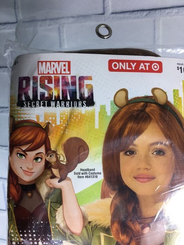 MARVEL RISING SECRET WARRIORS Squirrel Girl Child Wig Dress up Halloween (P) - Picture 2 of 5